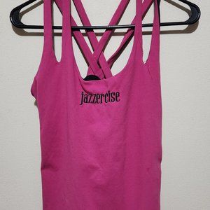 JAZZERCISE TOP-WORKOUT-EXERCISE-SIZE L- PRICE LOWERED!